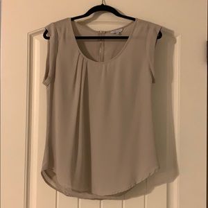 NWOT tan Naked Zebra sleeveless top